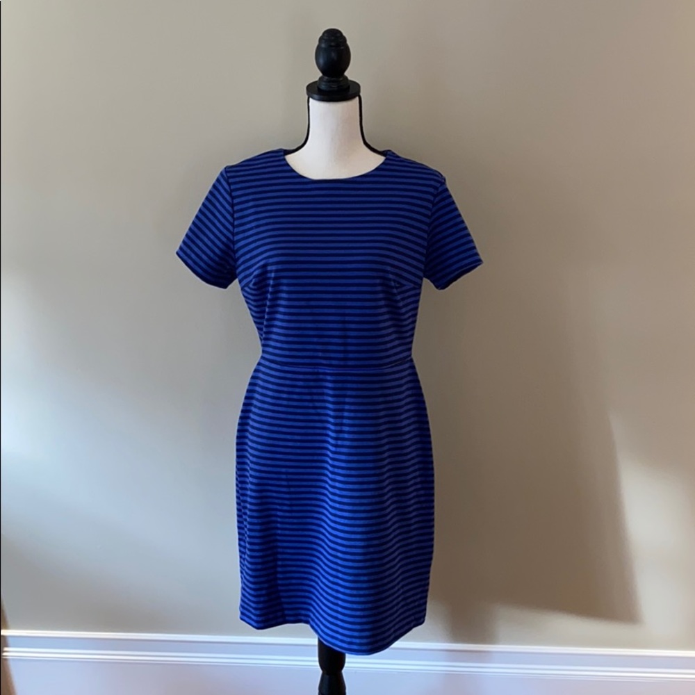 Blue and Black Old Navy Dress